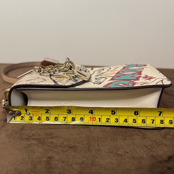 DKNY Elissa Crossbody Graffiti Bag - Picture 9 of 9